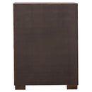 Coaster Furniture Jessica 200715 5-Drawer Bedroom Chest - Cappuccino IMAGE 4