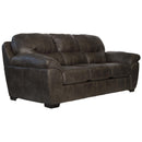  Jackson Furniture Grant Stationary Bonded Leather Sofa 4453-03 1227-28/3027-28 IMAGE 1