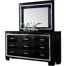  Furniture of America Bellanova CM7979BK 6 pc Queen Upholstered Panel Bedroom Set IMAGE 5