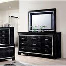  Furniture of America Bellanova CM7979BK 6 pc King Upholstered Panel Bedroom Set IMAGE 4