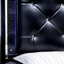  Furniture of America Bellanova CM7979BK 6 pc California King Upholstered Panel Bedroom Set IMAGE 3