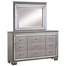  Furniture of America Bellanova CM7979SV 6 pc California King Upholstered Panel Bedroom Set IMAGE 7