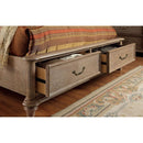  Furniture of America Belgrade II CM7613 6 pc King Panel Bed Set with Storage IMAGE 3
