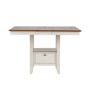  Liberty Furniture Industries Inc. Square Al Fresco III Counter Height Dining Table with Pedestal Base 841-GT5454 IMAGE 2
