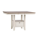  Liberty Furniture Industries Inc. Square Al Fresco III Counter Height Dining Table with Pedestal Base 841-GT5454 IMAGE 5