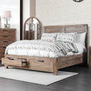  Furniture of America Wynton CM7360 6 pc King Bedroom Set with Storage IMAGE 2