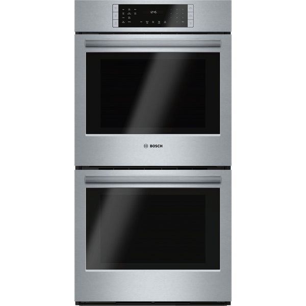  Bosch 27-inch, 7.8 cu. ft. Built-in Double Wall Oven with Convection HBN8651UC IMAGE 1
