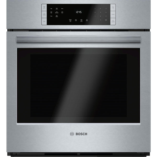  Bosch 27-inch, 4.1 cu. ft. Built-in Single Wall Oven with Convection HBN8451UC IMAGE 1