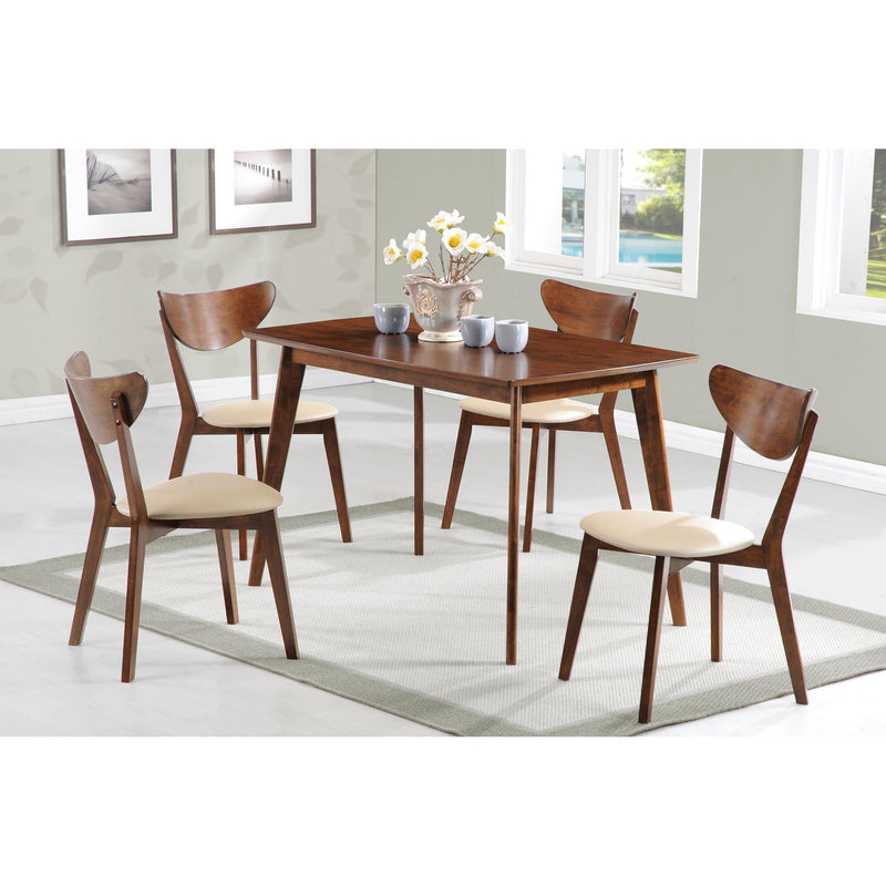  Coaster Furniture Kersey 103062 Wood Dining Side Chair - Chestnut (Set of 2) IMAGE 10