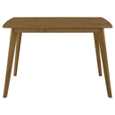  Coaster Furniture Kersey 103061 Rectangular 47-inch Wood Dining Table - Chestnut IMAGE 2