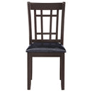  Coaster Furniture Lavon 102672 Wood Dining Side Chair - Espresso (Set of 2) IMAGE 2