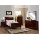  Crown Mark Louis Philip B3850 6 pc Twin Sleigh Bedroom Set IMAGE 1