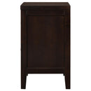  Coaster Furniture Carlton 202092 2-Drawer Nightstand - Cappuccino IMAGE 4