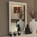  Coaster Furniture Jessica 202994 Dresser Mirror - Snow White IMAGE 1