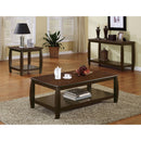  Coaster Furniture Dixon 701079 Wood Entryway Console Table with Shelf - Cappuccino IMAGE 6