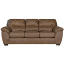  Jackson Furniture Grant Stationary Bonded Leather Sofa 4453-03 1227-49/3027-49 IMAGE 1