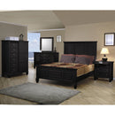  Coaster Furniture Sandy Beach 201324 Dresser Mirror - Black IMAGE 3