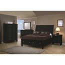  Coaster Furniture Sandy Beach 201324 Dresser Mirror - Black IMAGE 5
