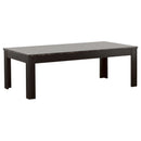  Coaster Furniture Rhodes 700375 3-piece Faux Marble Top Coffee Table Set - Grey IMAGE 2