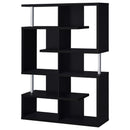  Coaster Furniture Hoover 800309 63-inch 5-shelf Bookshelf - Black IMAGE 3