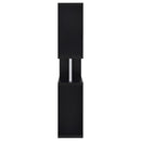  Coaster Furniture Hoover 800309 63-inch 5-shelf Bookshelf - Black IMAGE 4