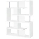  Coaster Furniture Hoover 800310 63-inch 5-shelf Bookshelf - White IMAGE 3