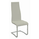  Coaster Furniture Montclair 100515WHT Upholstered Dining Side Chair - White (Set of 4) IMAGE 1