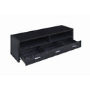  Coaster Furniture Alton 700645 3-Drawer Engineered Wood 62" TV Stand - Black Oak IMAGE 2