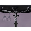  Coaster Furniture Amarillo 101065 Freestanding Glass Top Home Bar Wine Cabinet - Black IMAGE 11