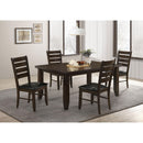  Coaster Furniture Dalila 102721 Rectangular 66-inch Wood Dining Table - Cappuccino IMAGE 7