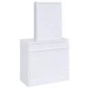  Coaster Furniture Harvey 300290 Vanity Set with Lift-Top Stool - White IMAGE 6