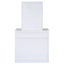  Coaster Furniture Harvey 300290 Vanity Set with Lift-Top Stool - White IMAGE 7