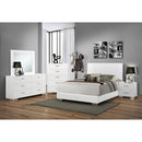  Coaster Furniture Felicity 203503 6-Drawer Dresser - White High Gloss IMAGE 11