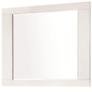  Coaster Furniture Felicity 203504 Dresser Mirror - White High Gloss IMAGE 1