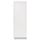 Coaster Furniture Felicity 203505 5-Drawer Bedroom Chest - White High Gloss IMAGE 4