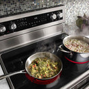  KitchenAid 30-inch Freestanding Electric Range YKFED500ESS IMAGE 2