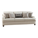  Coaster Furniture Glenn 511094 2 pc Stationary Living Room Set IMAGE 2