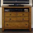  Liberty Furniture Industries Inc. Grandpa's Cabin 2-Drawer Media Chest 175-BR45 IMAGE 1