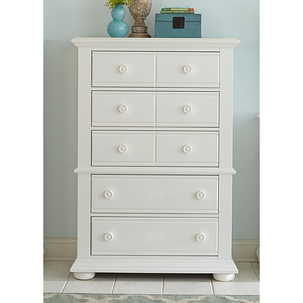  Liberty Furniture Industries Inc. Summer House I 5-Drawer Chest 607-BR41 IMAGE 1