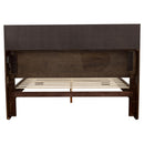  Coaster Furniture Jessica 200719KE Eastern King LED Storage Bookcase Bed - Cappuccino IMAGE 5