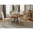  Liberty Furniture Industries Inc. Round Harbor View Dining Table with Pedestal Base 531-T4254 IMAGE 2