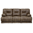  Catnapper Voyager Reclining Leather Look Fabric Sofa 4381 1228-29/3028-29 IMAGE 1