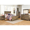  Signature Design by Ashley Trinell B446B3 Full Panel Bed IMAGE 3