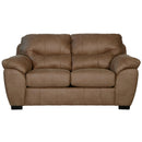  Jackson Furniture Grant Stationary Bonded Leather Loveseat 4453-02 1227-49/3027-49 IMAGE 1