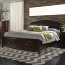  Liberty Furniture Industries Inc. Avalon King Platform Bed with Storage 505-BR-KSB IMAGE 1
