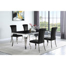  Coaster Furniture Carone 115071-S5 5 pc Dining Set IMAGE 1