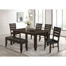  Coaster Furniture Dalila 102722 Wood Dining Side Chair - Cappuccino (Set of 2) IMAGE 9
