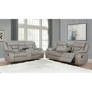  Coaster Furniture Greer 651351-S2 2 pc Reclining Living Room Set IMAGE 2