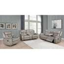  Coaster Furniture Greer 651351-S3 3 pc Reclining Living Room Set IMAGE 2