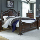  Liberty Furniture Industries Inc. Messina Estates King Poster Bed 737-BR-KPS IMAGE 1